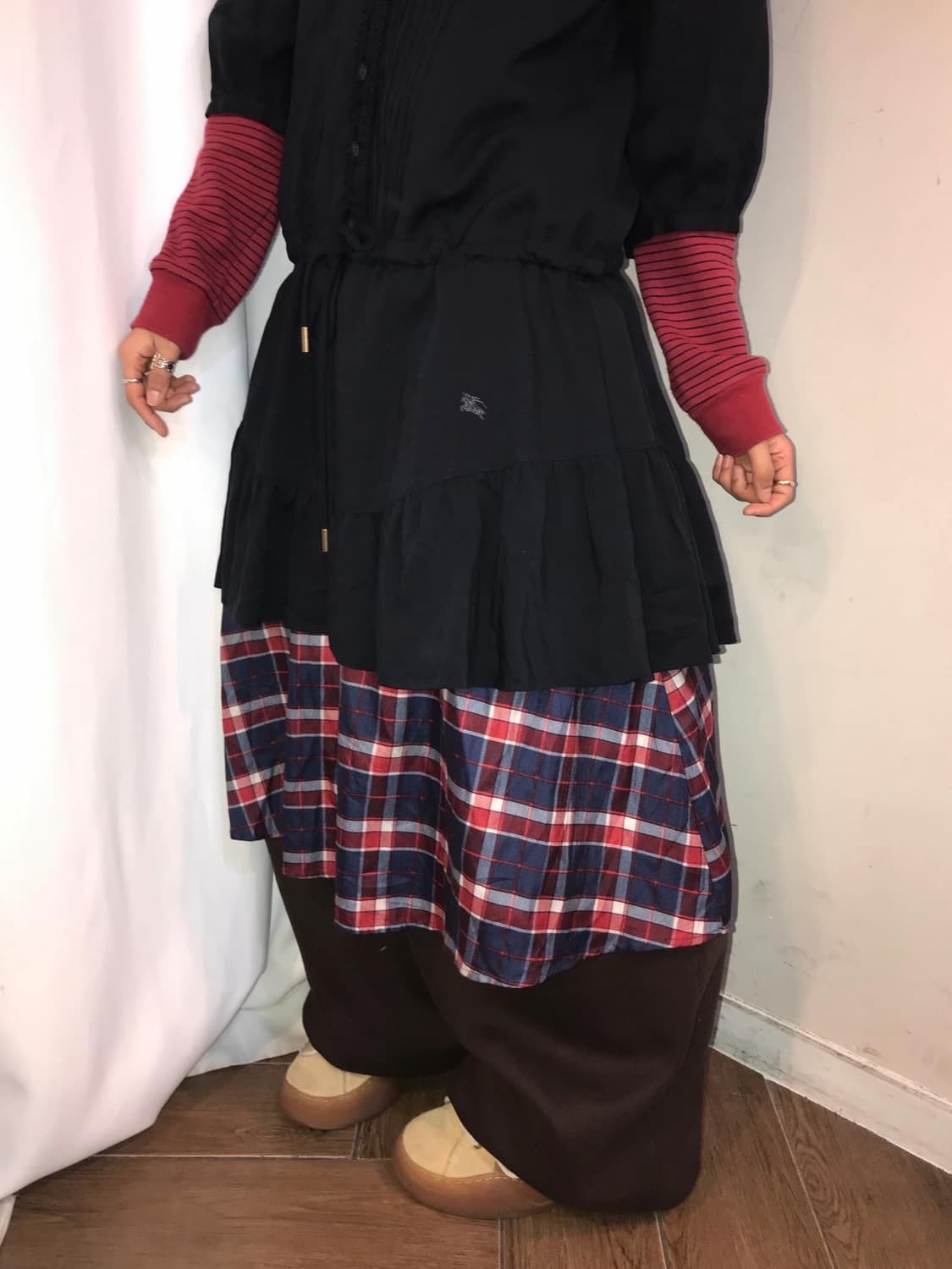 Burberry Frill Dress & Burberry Hoozip 상품이미지2