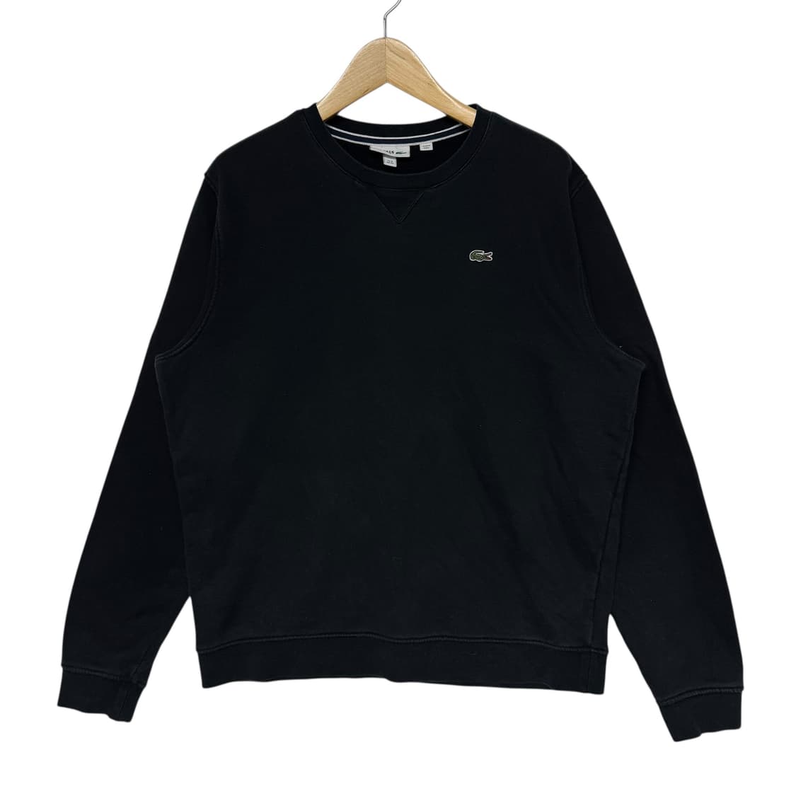 라코스테 로고 라운드 맨투맨 상품이미지1