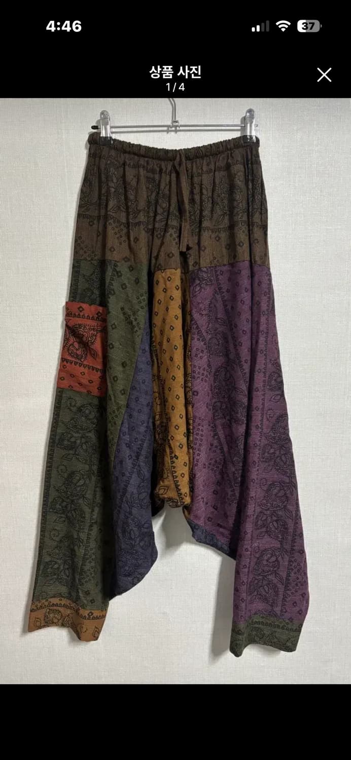 빈티지 히피 패치워크 팬츠 상품이미지1