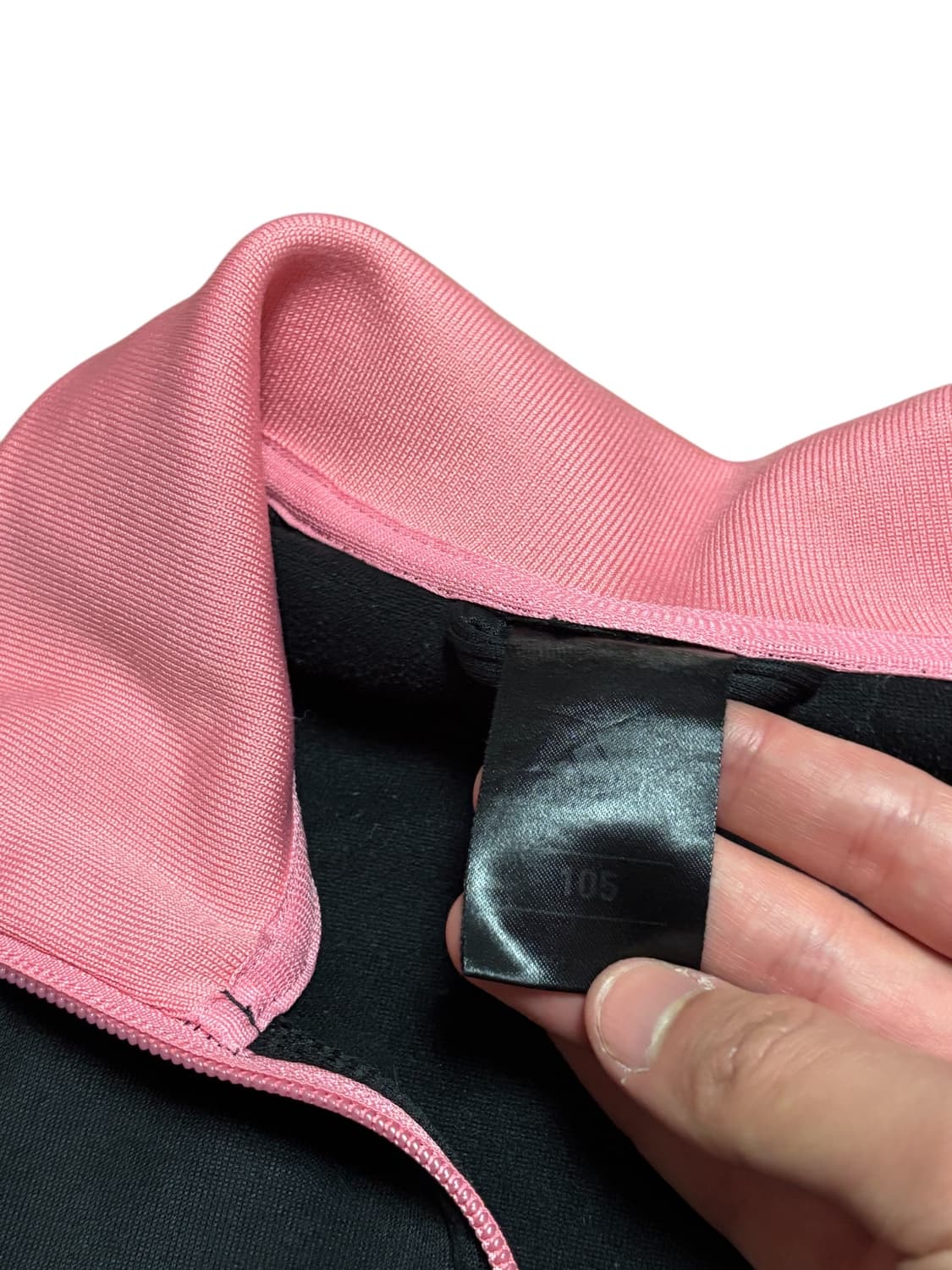 아디다스 레어 블랙 핑크 유벤투스 져지 트랙탑 상품이미지7