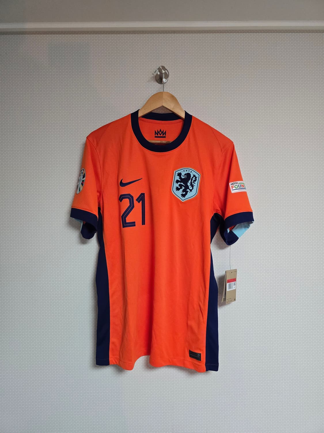 24-26 네덜란드 홈 유니폼 프랭키 데용 상품이미지2