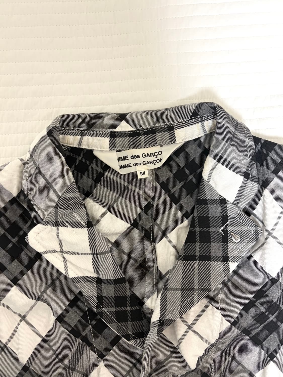 꼼데가르송 AD2010 셔츠 자켓 M 상품이미지5