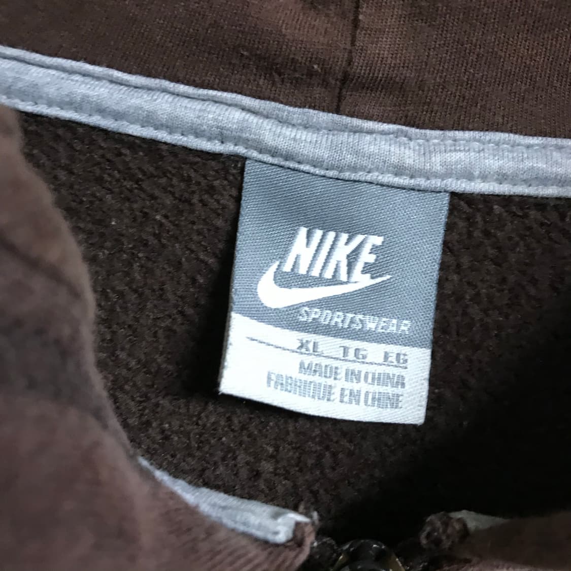 나이키 스펠로고 후드집업자켓 상품이미지3