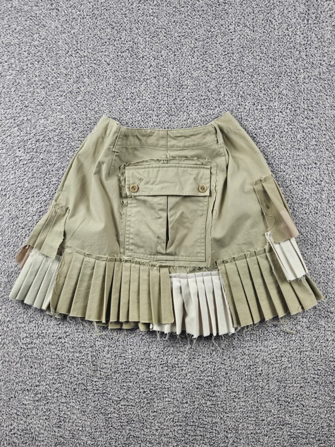 빈티지 리워크 리빌딩 커스텀 레이어 스커트 ( OS ) / 9028 상품이미지6