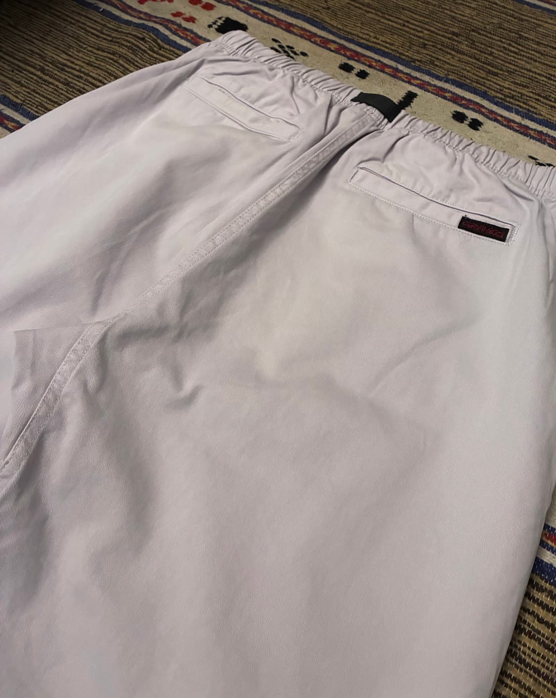 (L~XL)그라미치 루즈 테이퍼드핏 치노 퍼티그팬츠 라벤더 상품이미지6