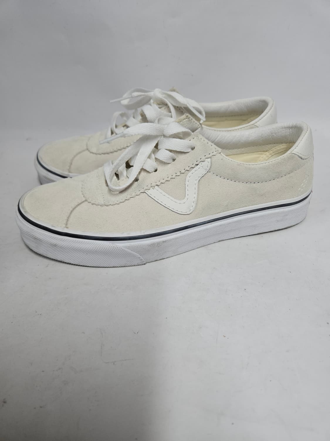 반스 스웨이드 스니커즈 아이보리 230mm 상품이미지3