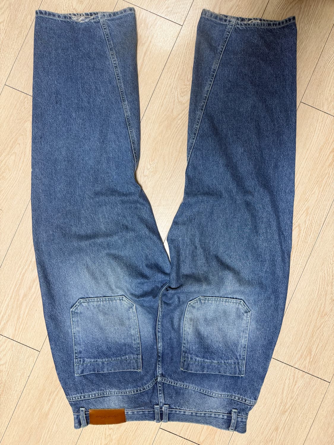 애프터 프레이 스트레이트 진 인디고  상품이미지4