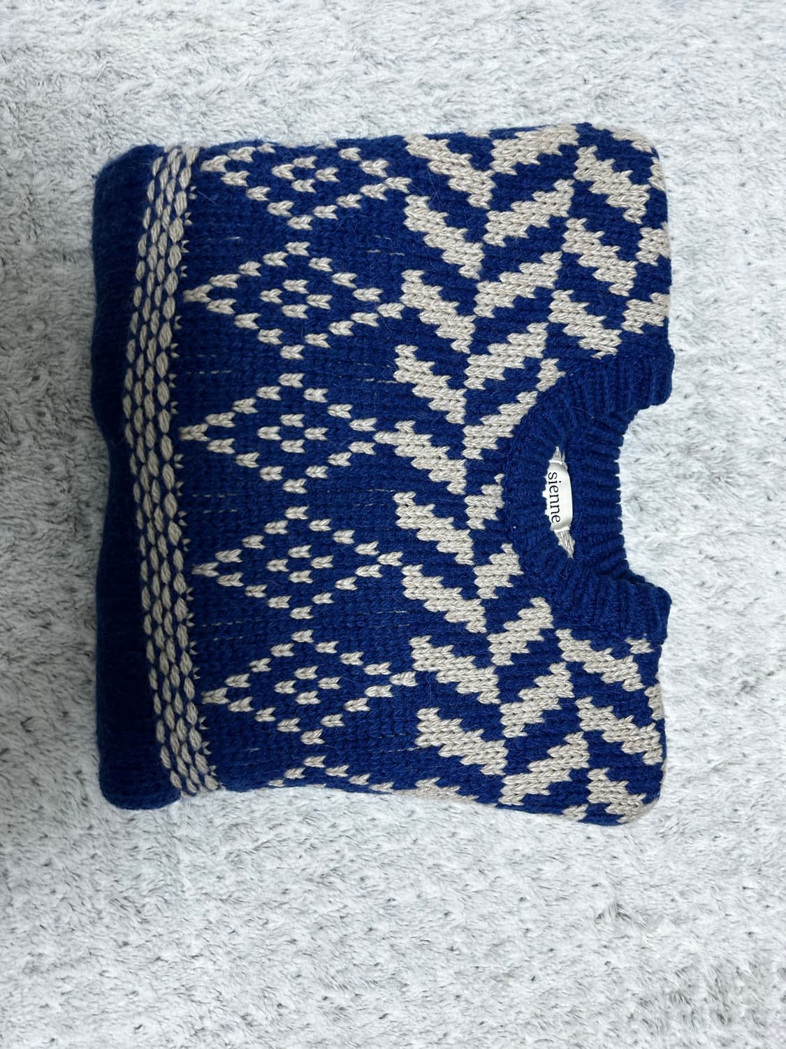 시엔느 노엘 자카드 니트 상품이미지8