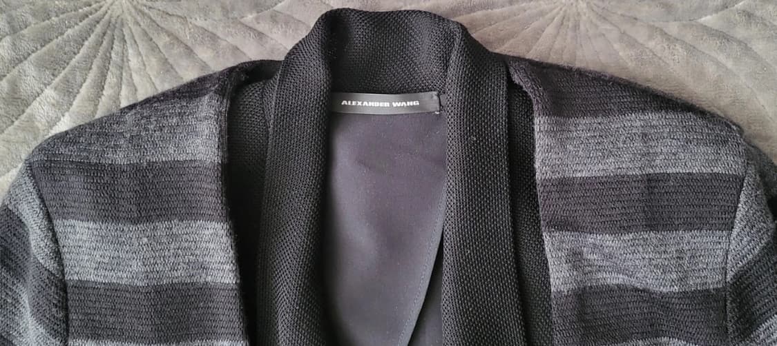 Alexander wang 알렉산더 왕 스트라이프 더블버튼 자켓 55 상품이미지4