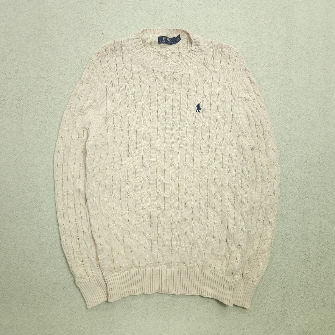 폴로 랄프 로렌 신형 케이블 니트L 상품이미지1