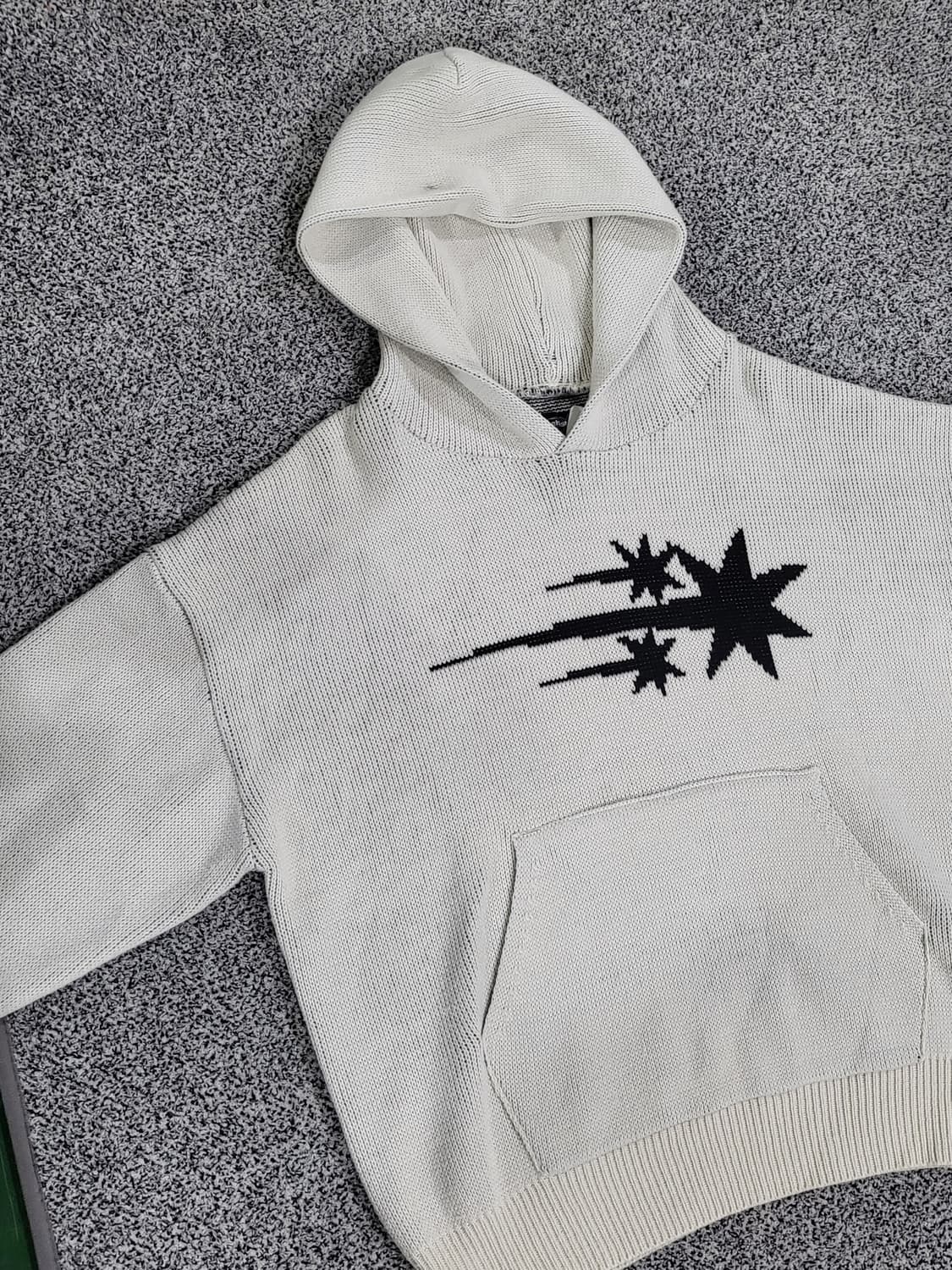 나이스고스트클럽 샤이닝 니트 후드티  상품이미지3