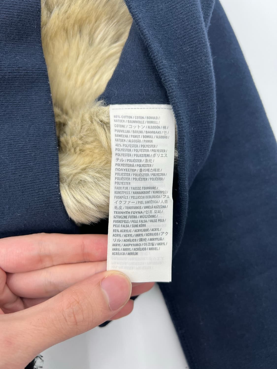 홀리스터 퍼 후드집업 상품이미지4