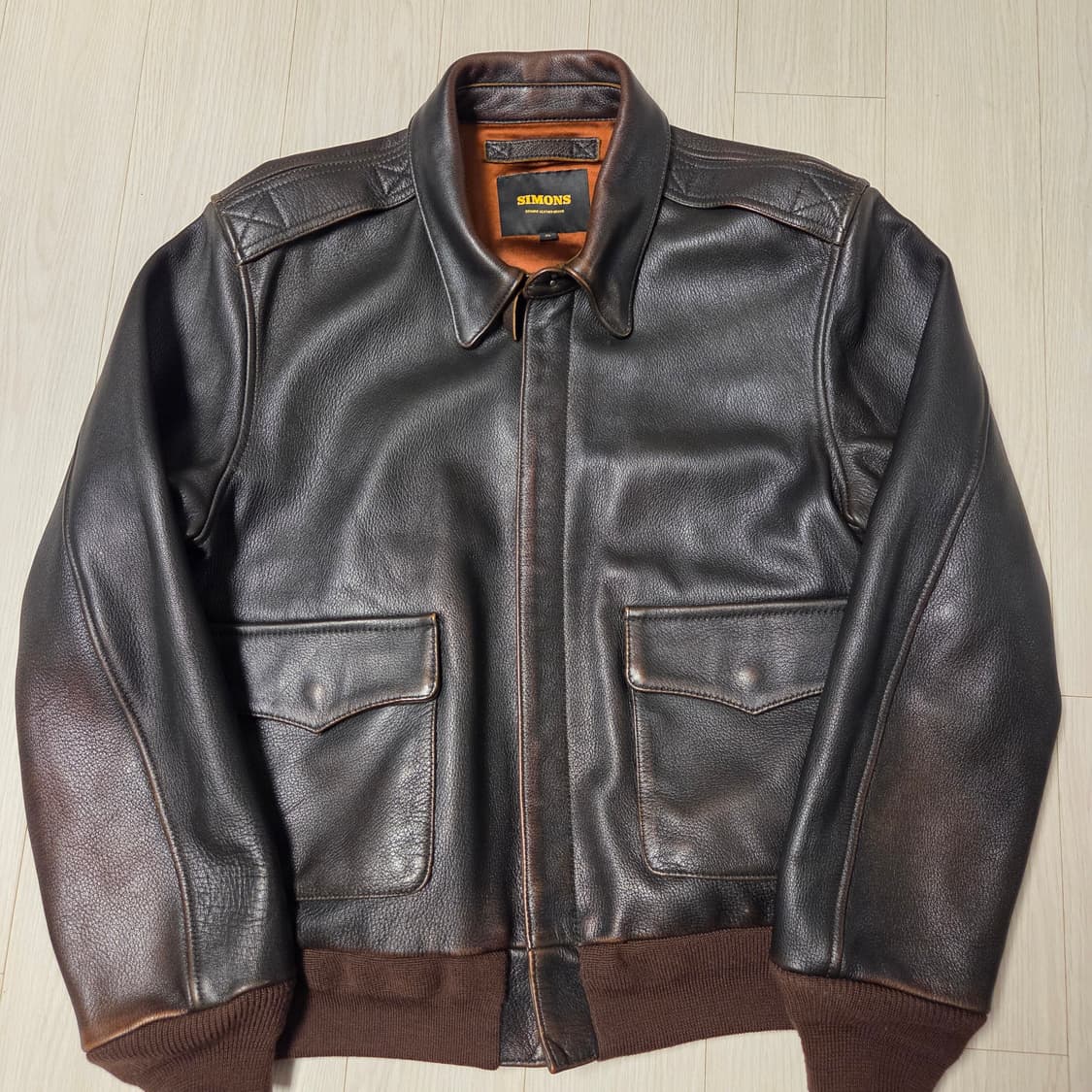 리얼시몬스 염소가죽 A-2 XL 상품이미지1