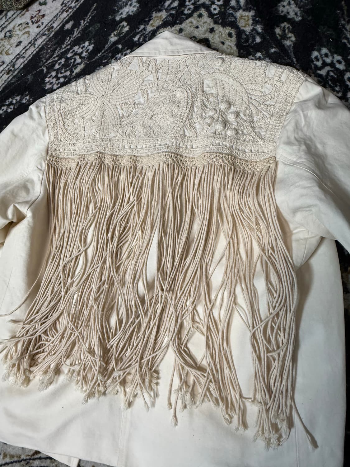 드리스 반 노튼 아티잔 프린지 자켓 상품이미지8