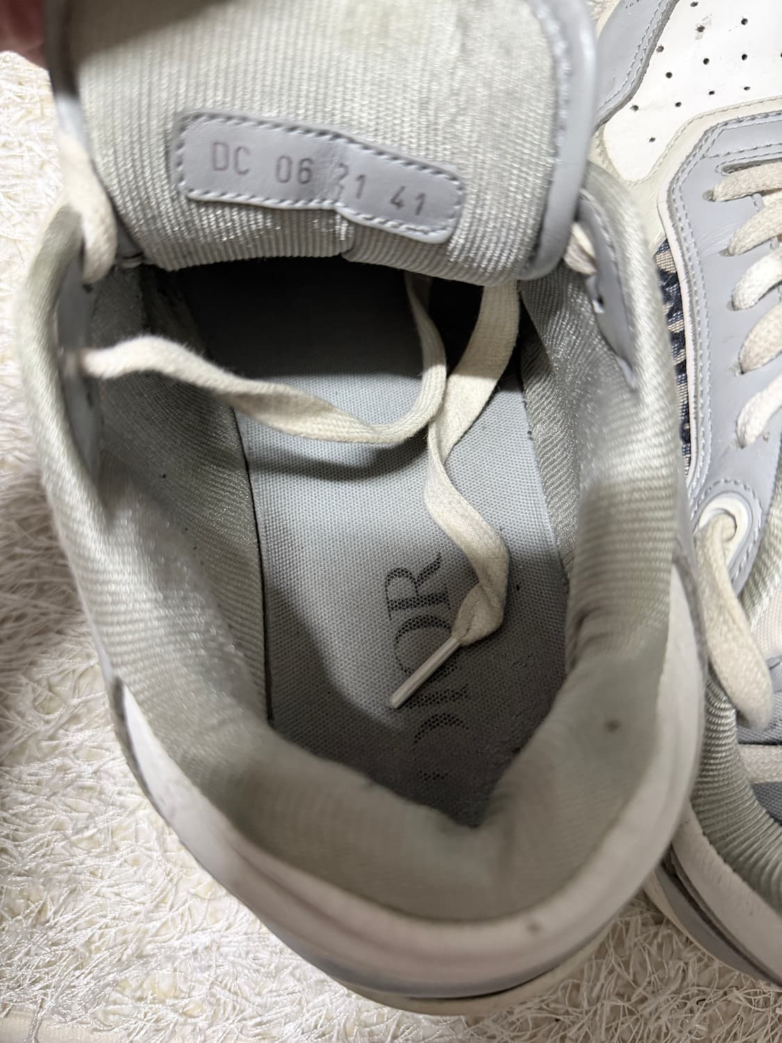 디올 오블리크 B27 스니커즈 상품이미지5