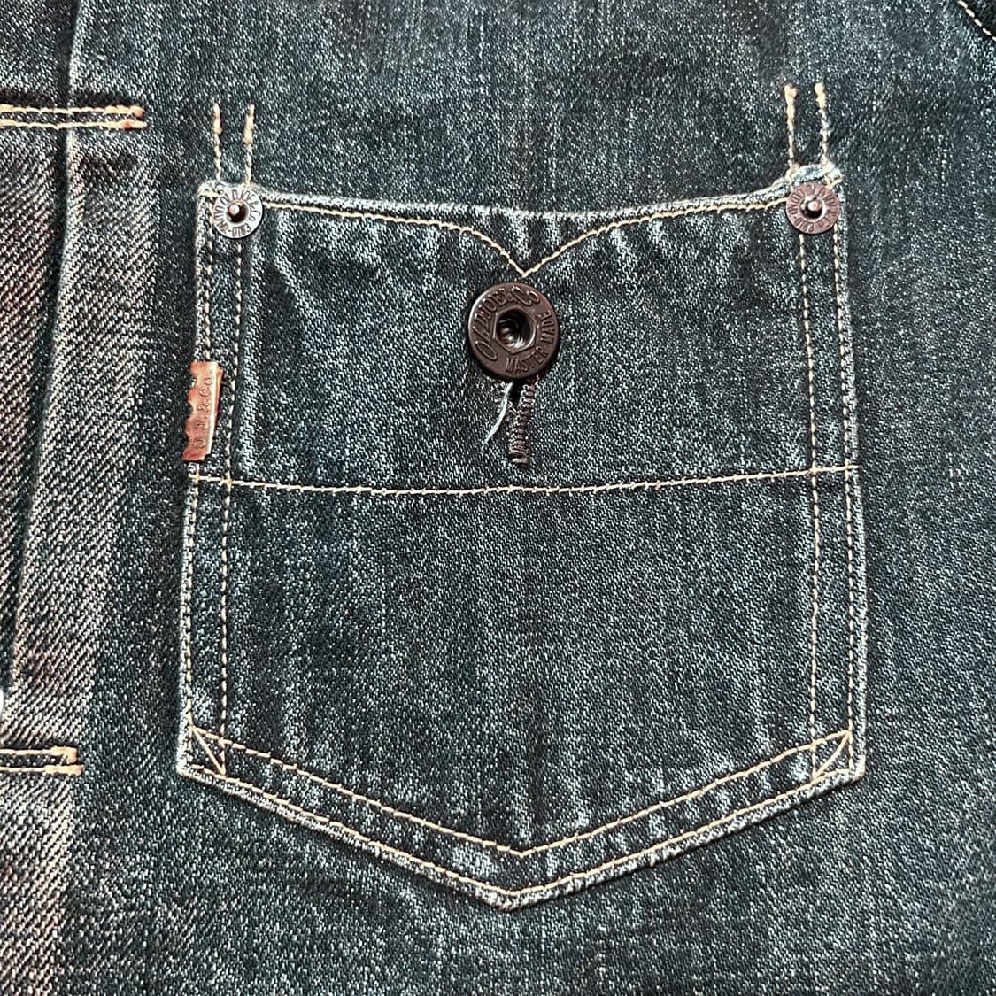 올드조 1타입 데님 g쟌 자켓 상품이미지4