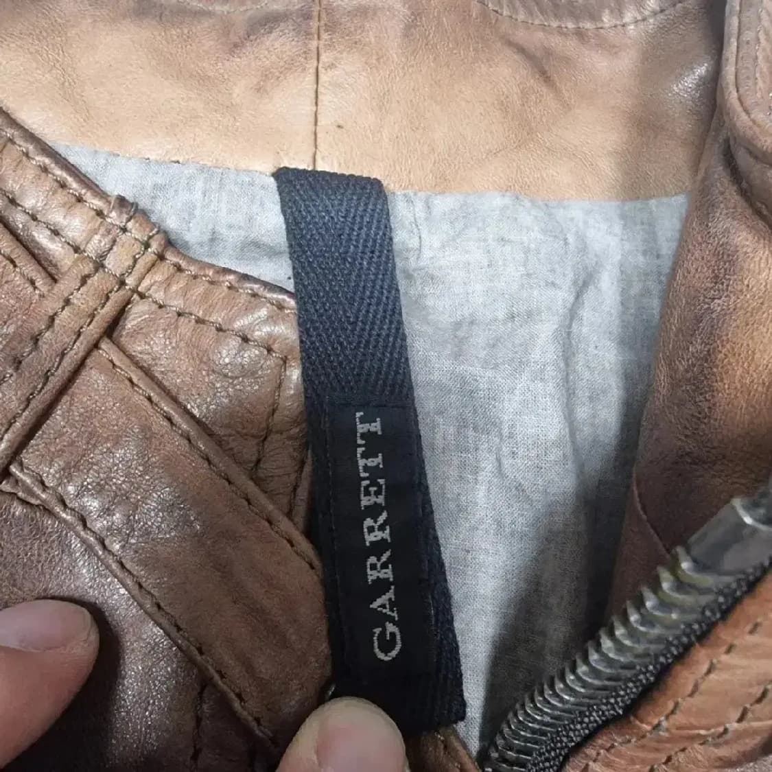 이탈리아 명품 가렛(garrett) 양가죽 자켓 판매(95) 상품이미지3