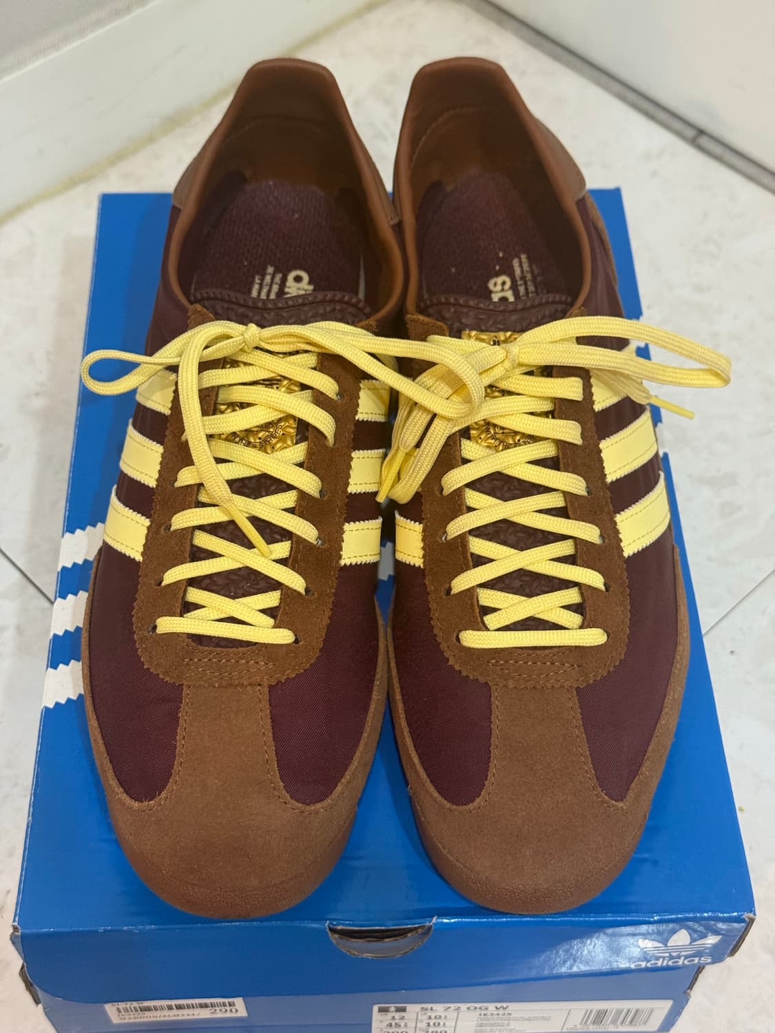 [290] 아디다스 SL72 스니커즈 마룬 상품이미지4