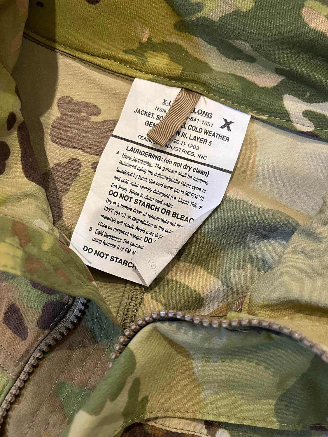 빈티지 US SOFT SHELL 콜드웨더 자켓 XL LONG 상품이미지4