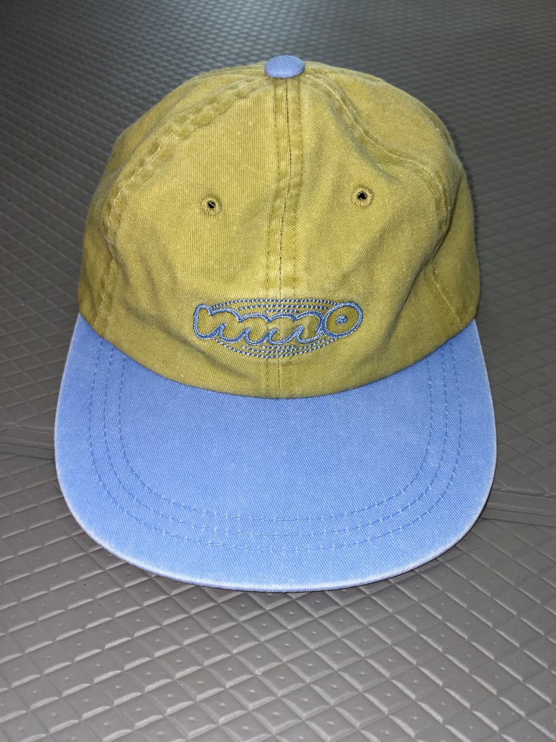 에메모가든 캡모자 yellowgreen/skyblue 상품이미지1