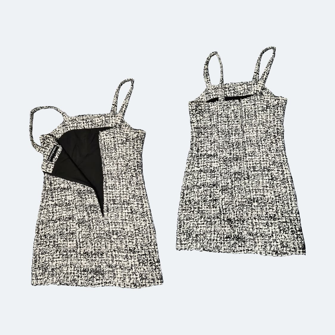 러닝하이 트위드 자켓 + 원피스 셋업 M 상품이미지6