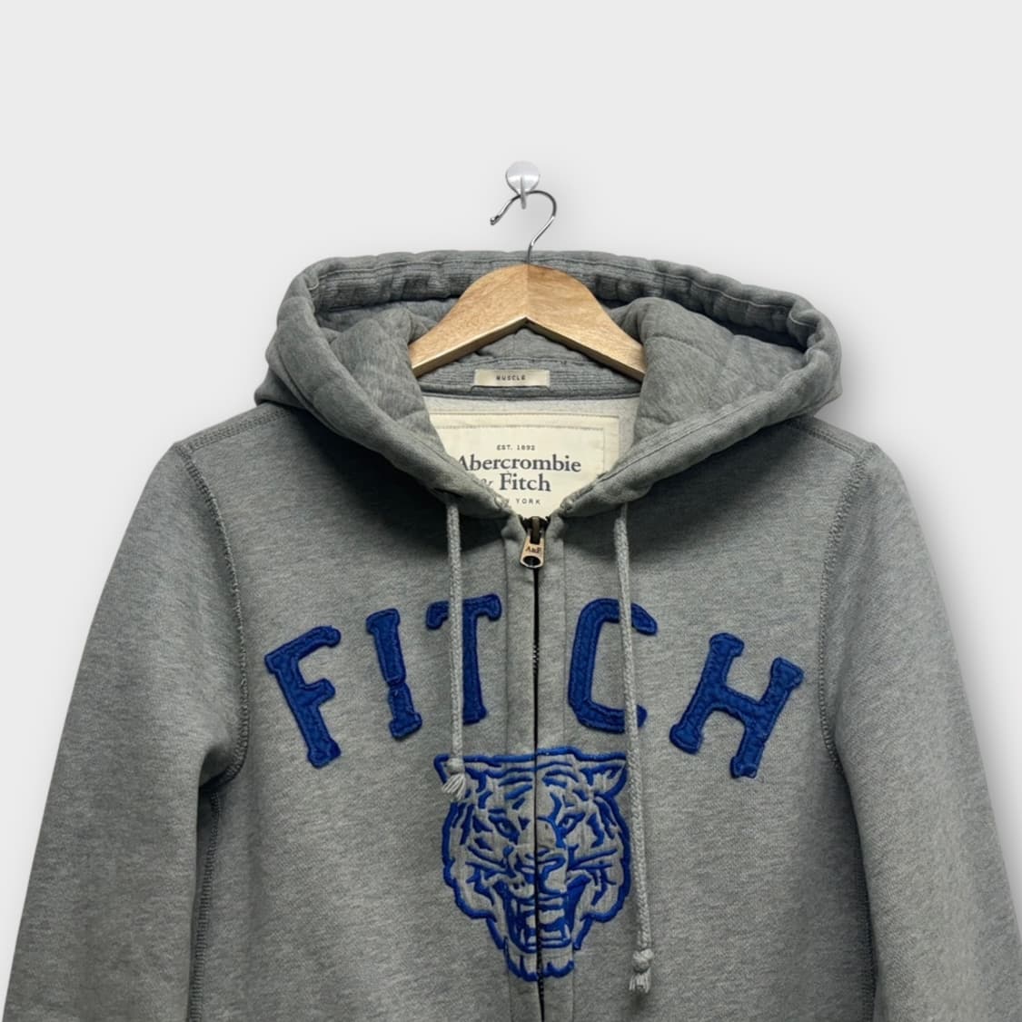 아베크롬비 Abercrombie 타이거 후드집업 S 상품이미지2