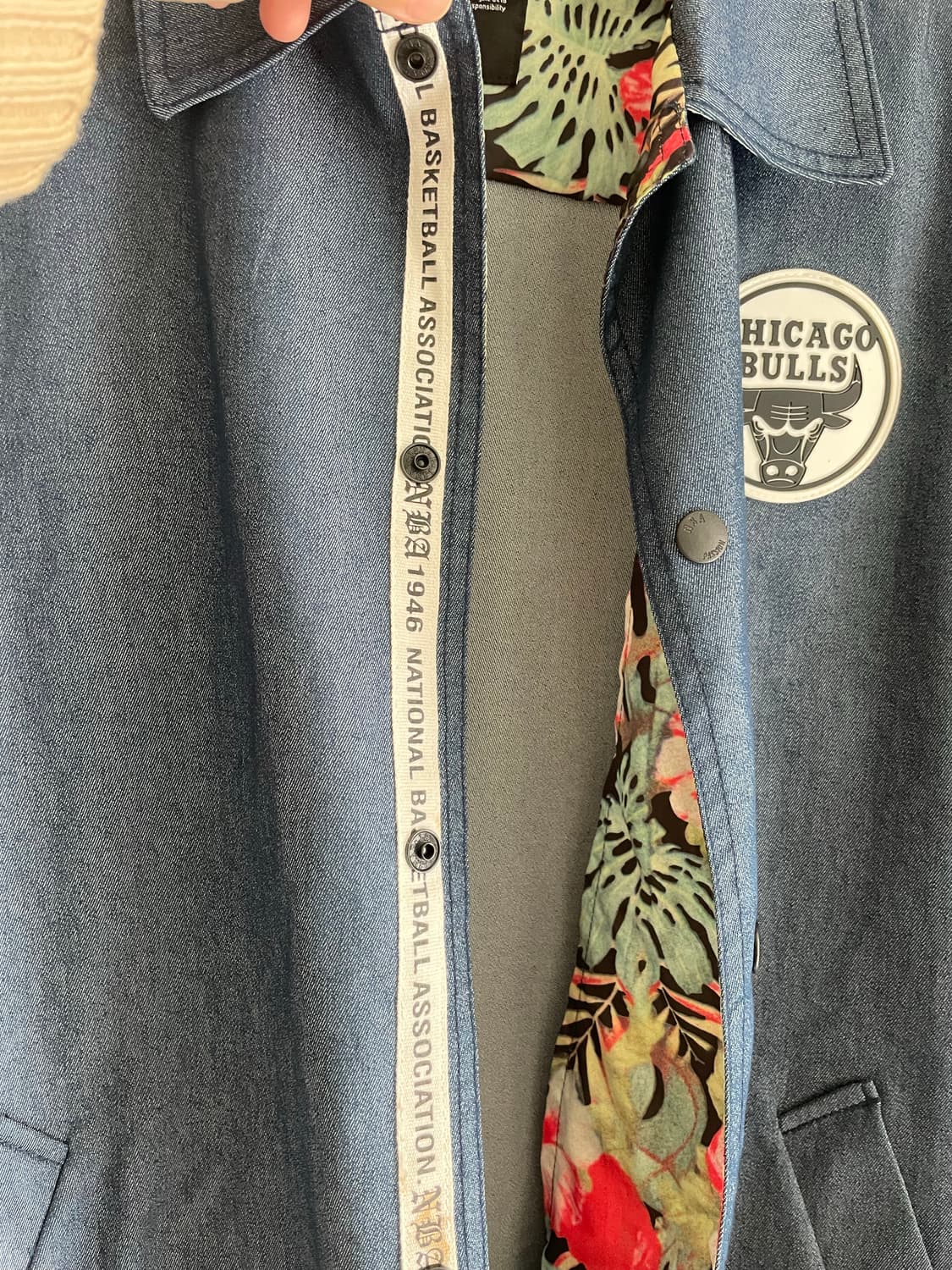 NBA 시카고불스 코치 자켓 상품이미지5