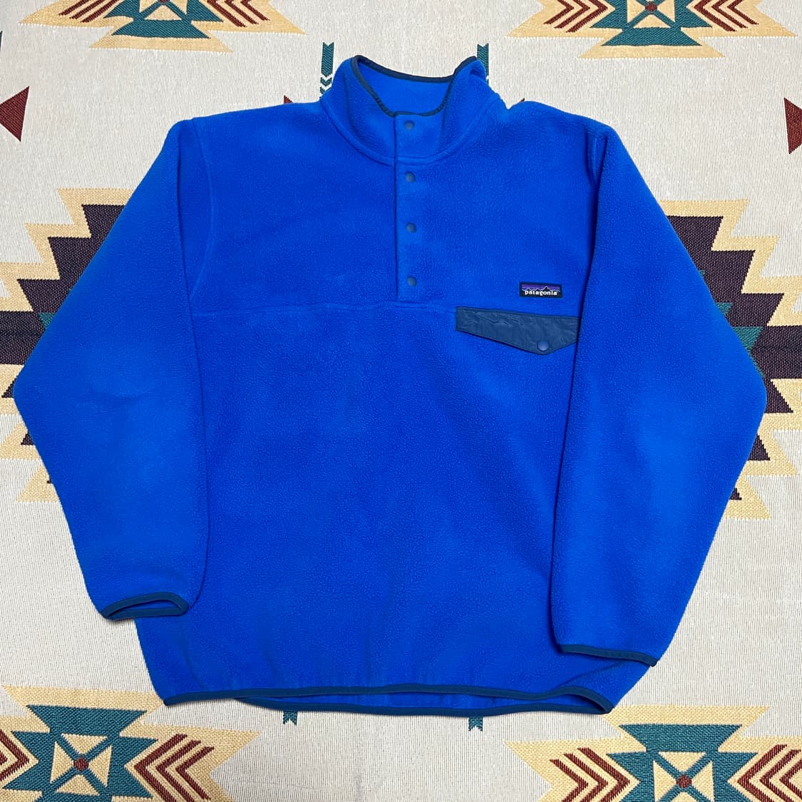 파타고니아 헤비 신칠라 스냅티 m 블루 상품이미지1