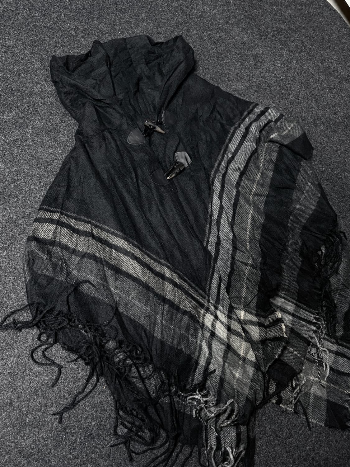 vintage ..Ghost Face..gothic cape coat 상품이미지2