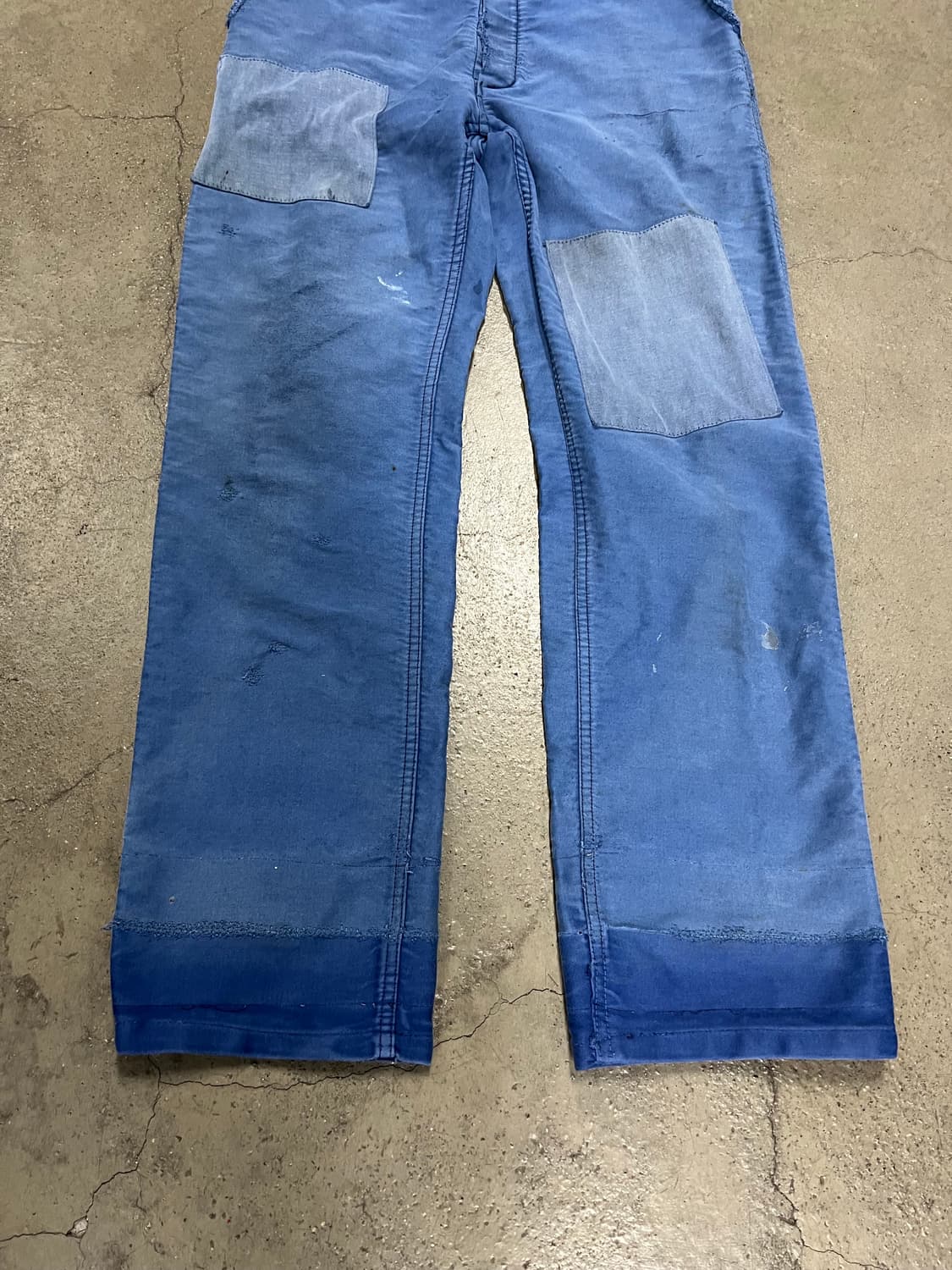OLD VINTAGE HARD FADED 프렌치몰스킨워크팬츠 상품이미지4