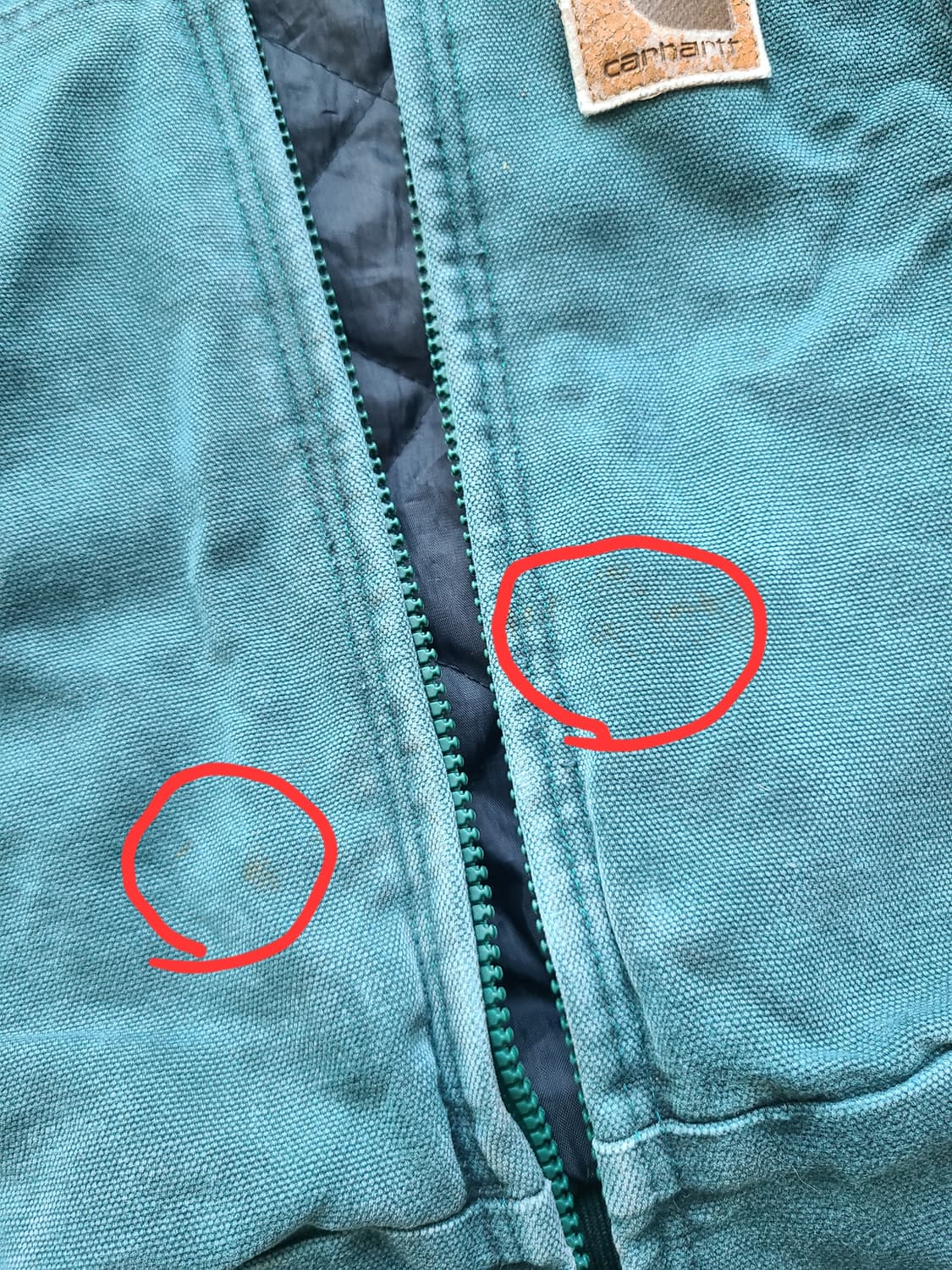 [M] 칼하트 j06 htg 액티브 자켓 판매 (j68, j130) 상품이미지8