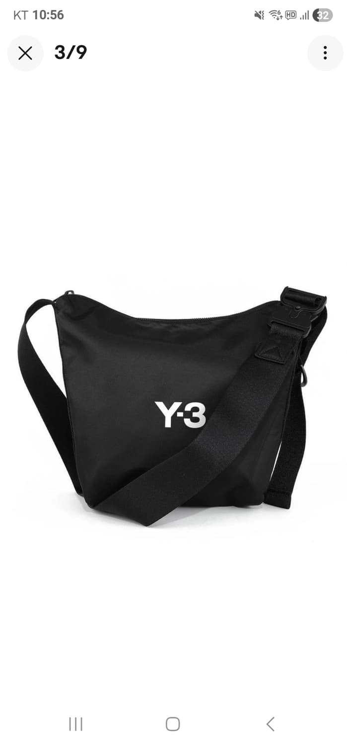 Y-3 나일론 크로스바디 백 블랙  요지 야마모토 상품이미지1