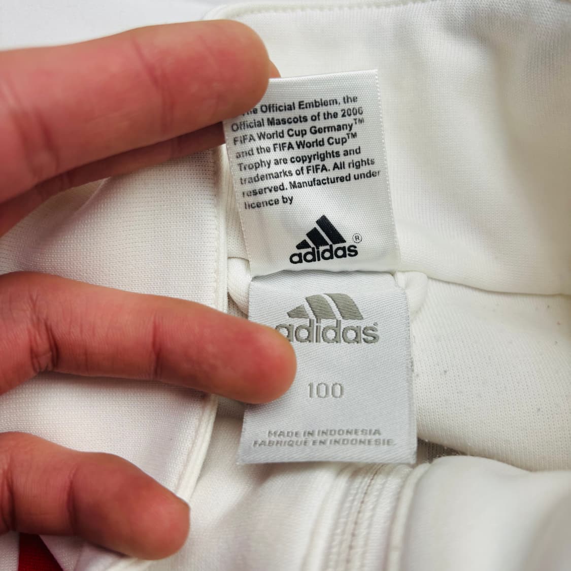아디다스 잉글랜드 국대 화이트 트랙탑 져지 L 상품이미지8