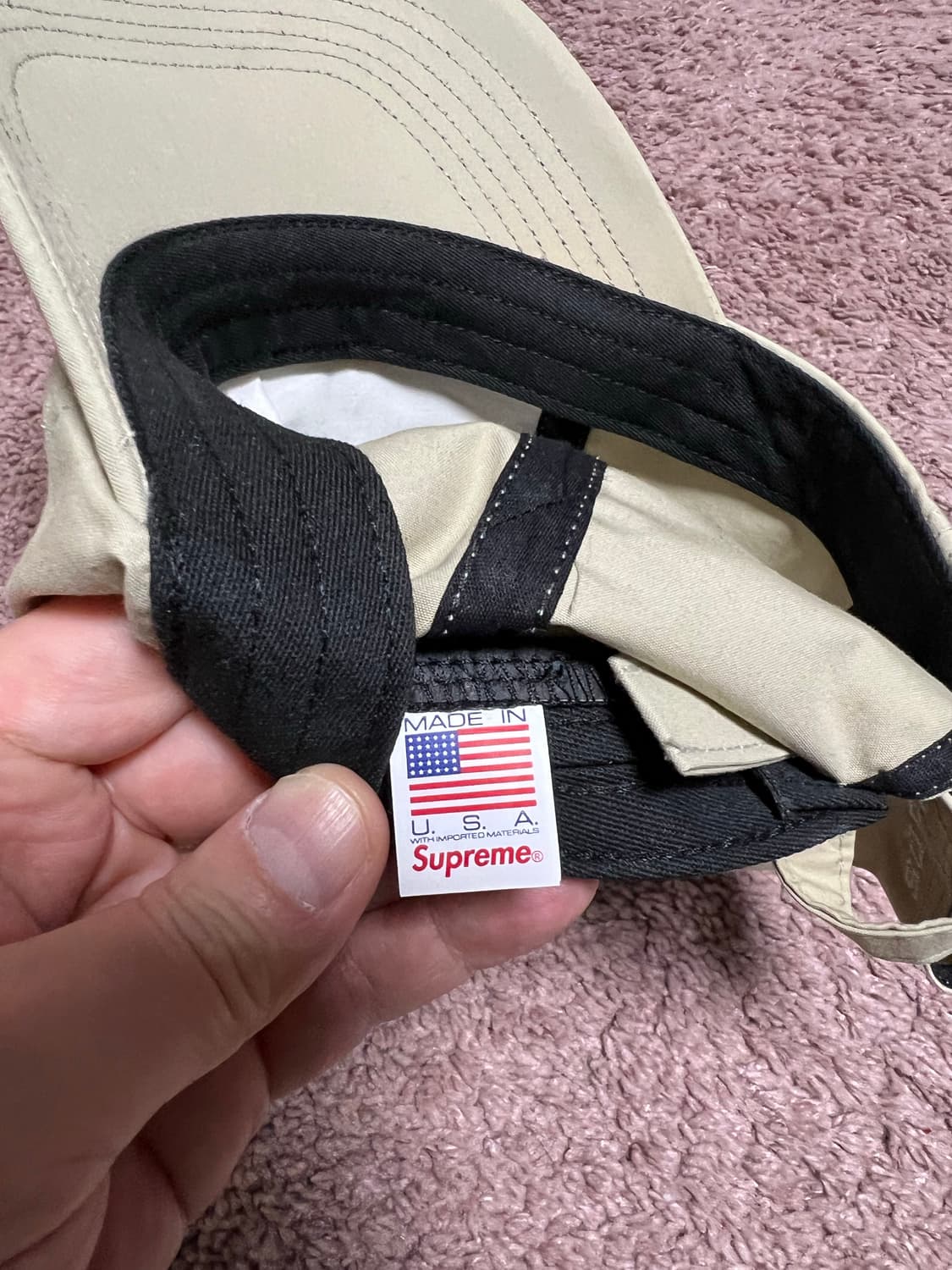 슈프림 S 볼캡 벤타일코튼 usa 상품이미지5