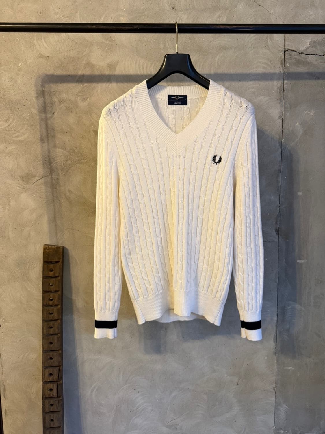 프레드페리 크리켓니트 남성100 상품이미지10