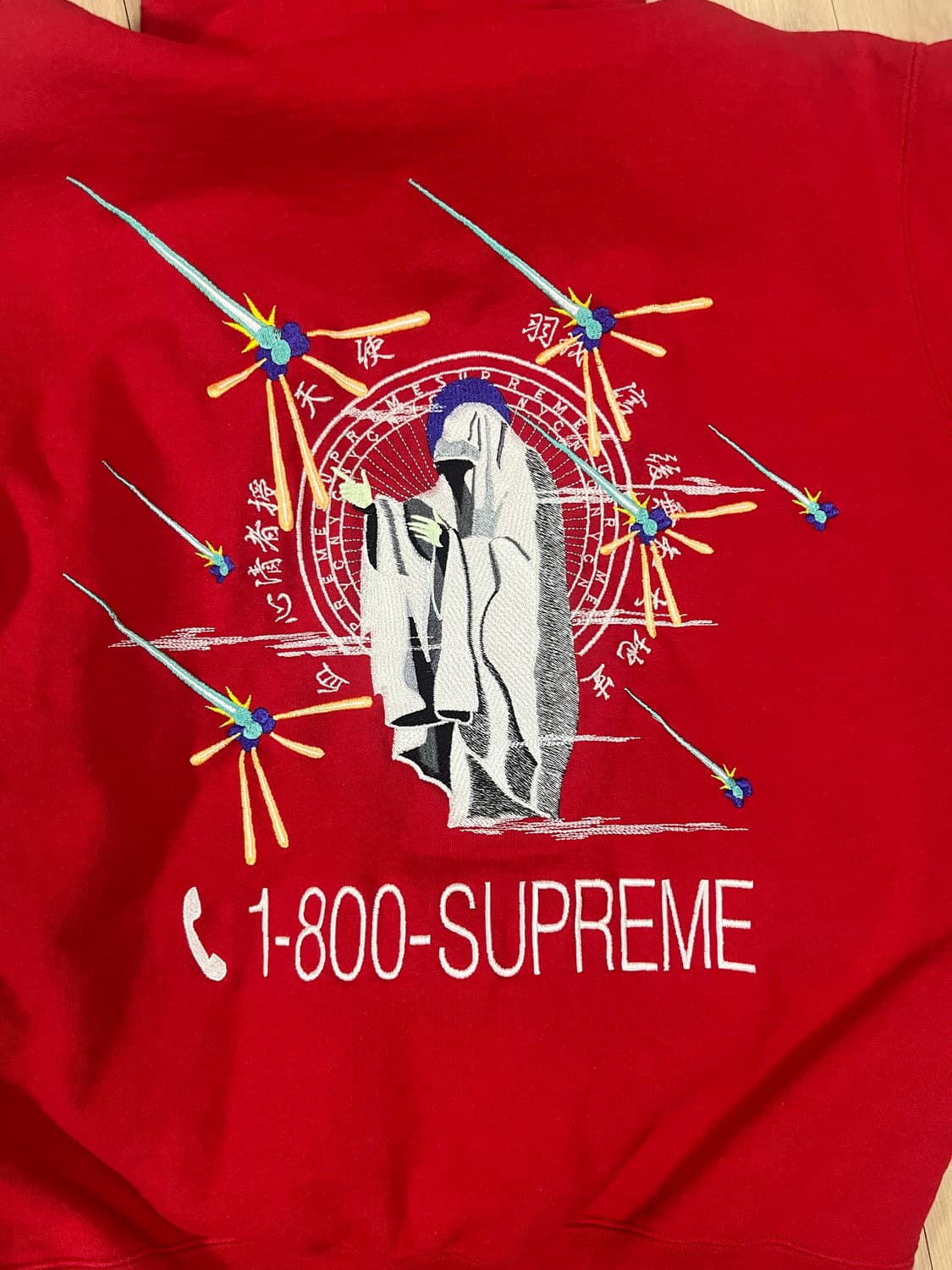 슈프림 1-800 후드 상품이미지4