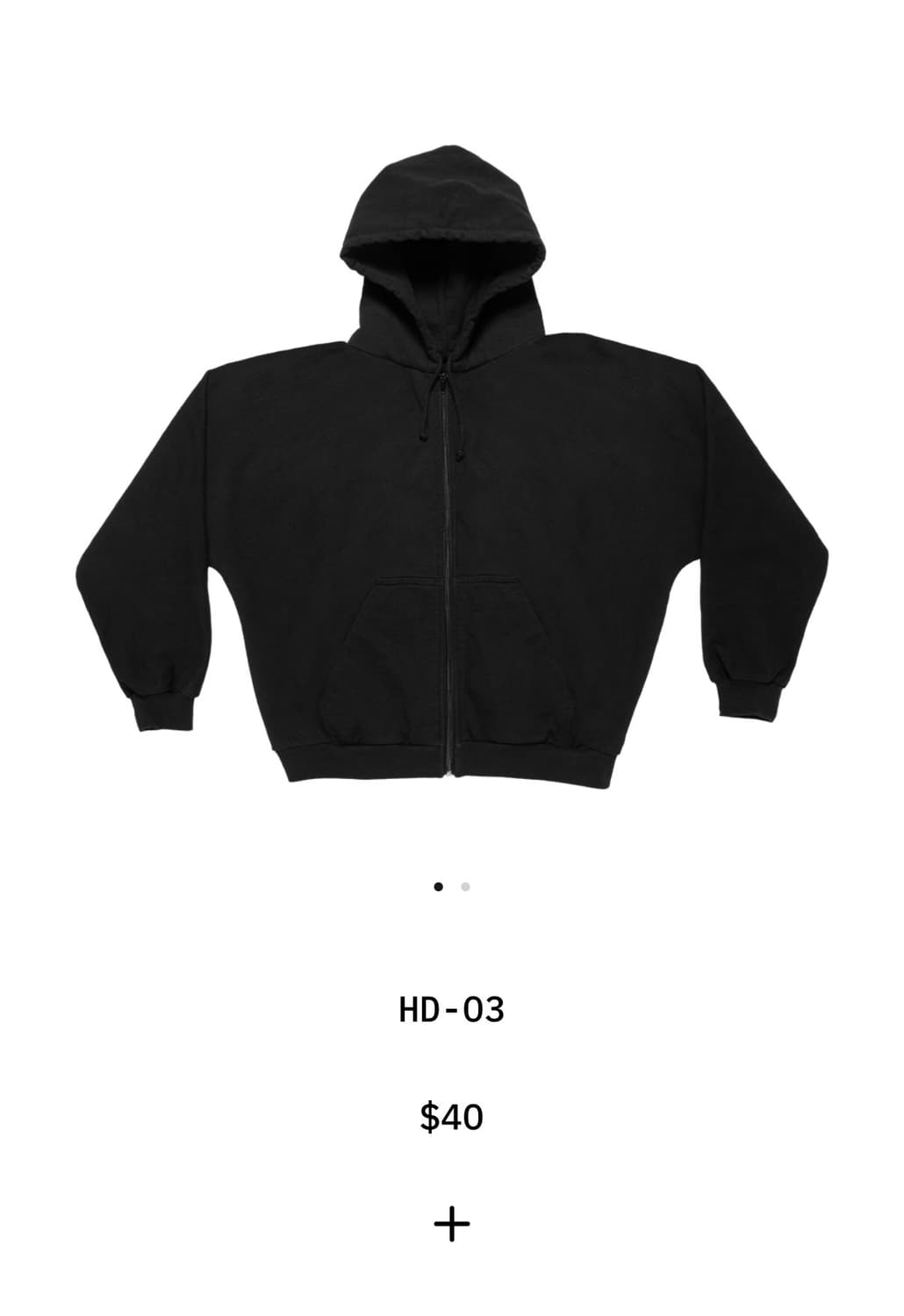 [3] yeezy HD-03 (BLACK) 상품이미지1