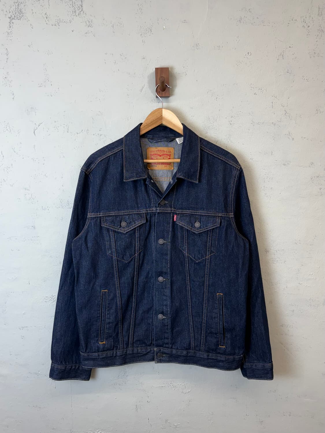 리바이스 72334 진청 데님 트러커 자켓 상품이미지1