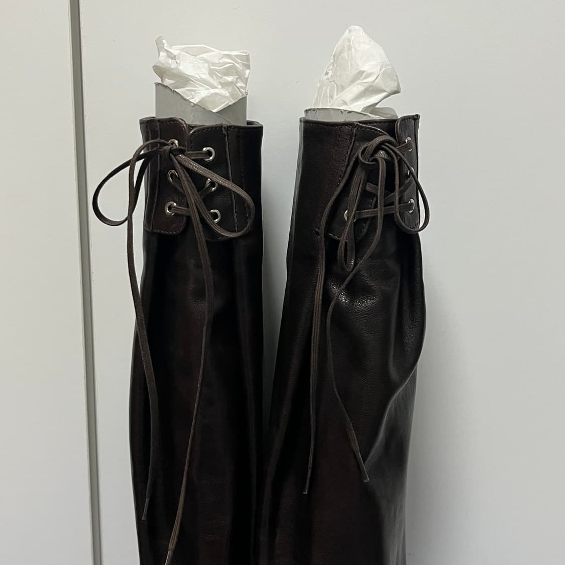 [37,38]팔로마울 Victoria 레이스업 부츠/브라운 상품이미지4