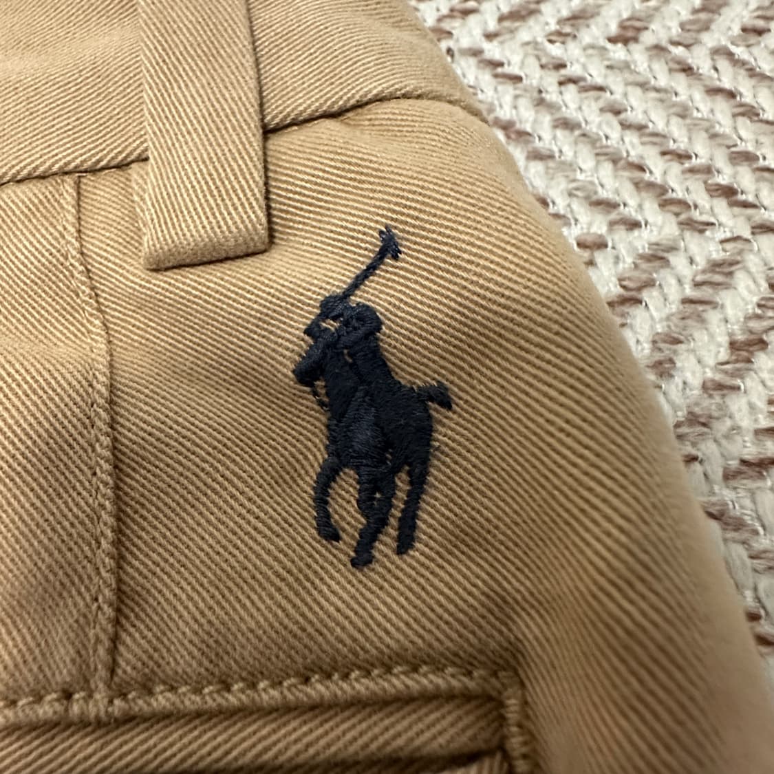 POLO RALPH LAUREN cotton pants beige 상품이미지3