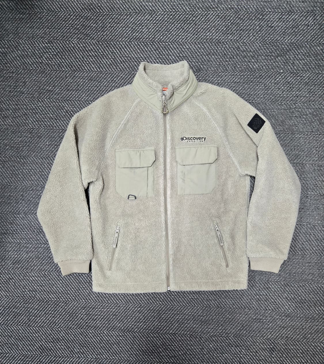 디스커버리 플리스 아웃포켓 자켓 상품이미지1