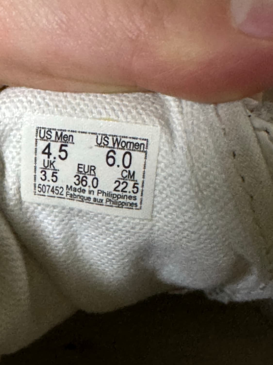 반스 스타일 36 아이보리 225mm 상품이미지3