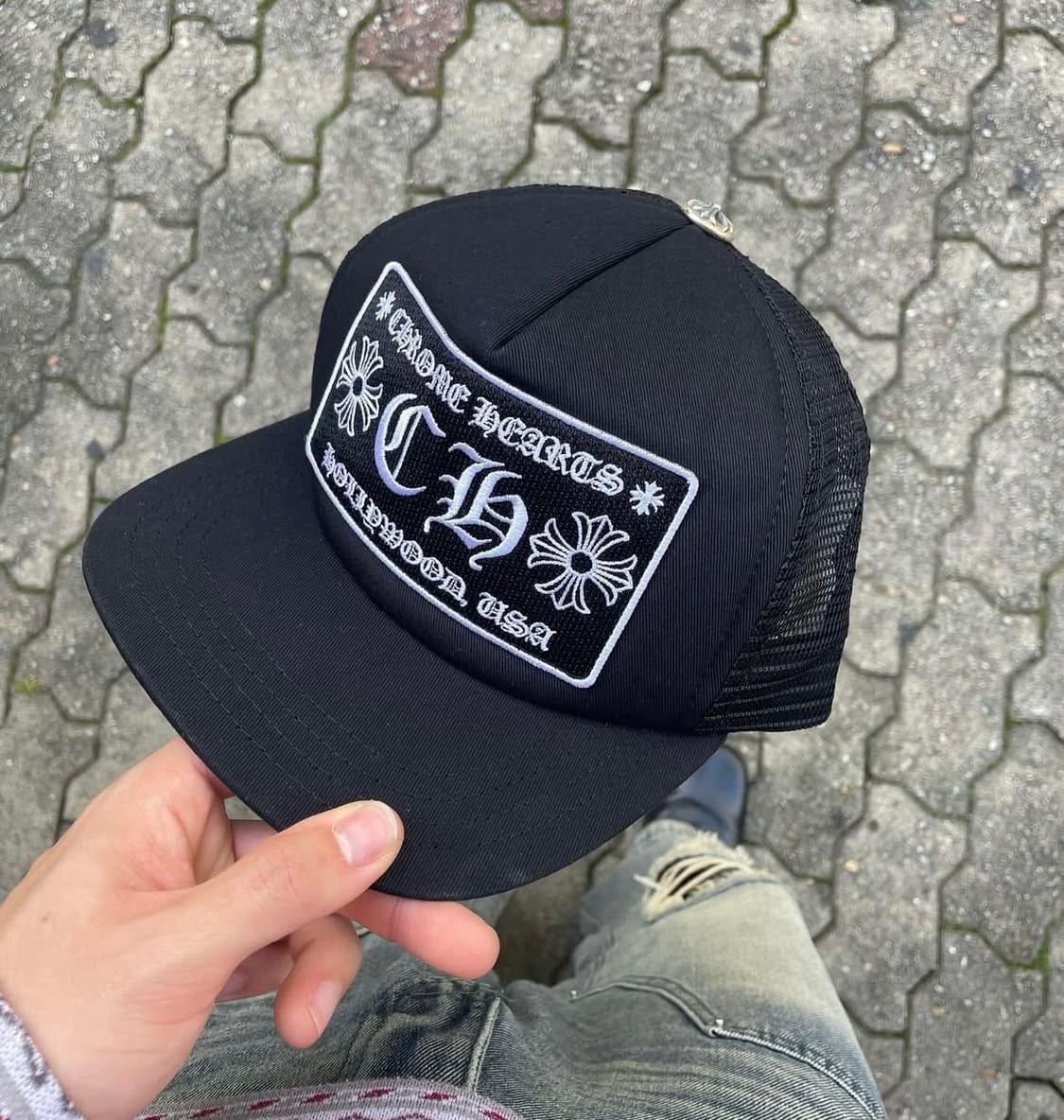 크롬하츠 CH 할리우드 트러커햇 블랙 상품이미지2