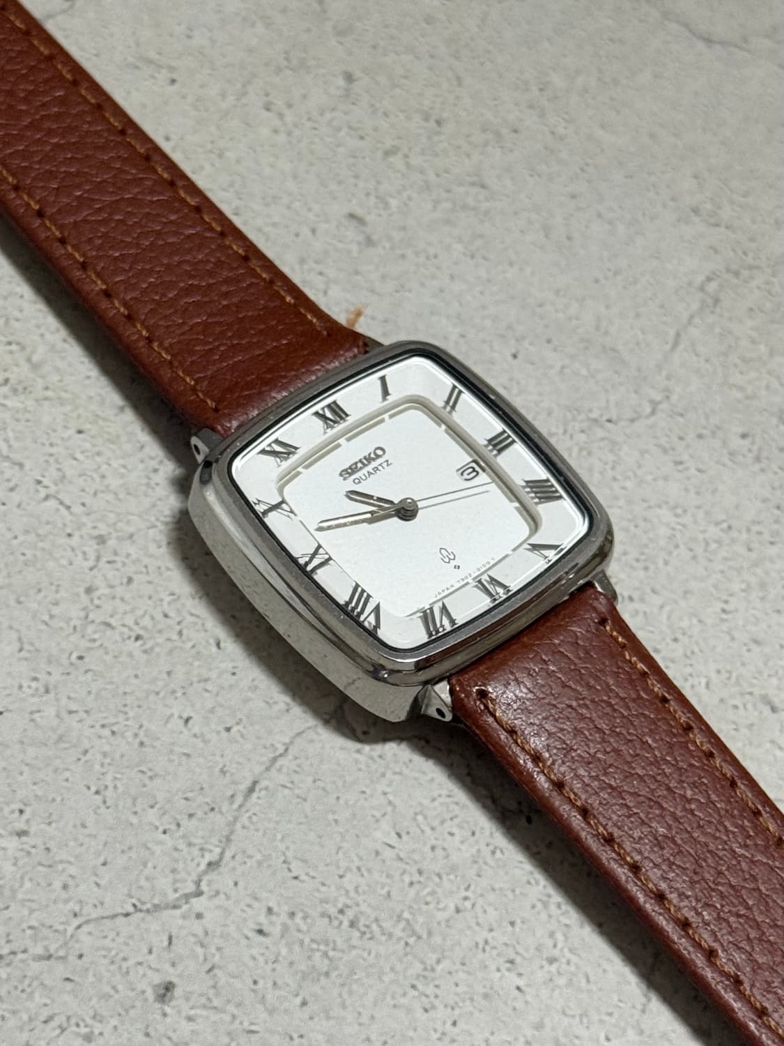80s 빈티지 세이코 쿼츠 희귀 상품이미지4