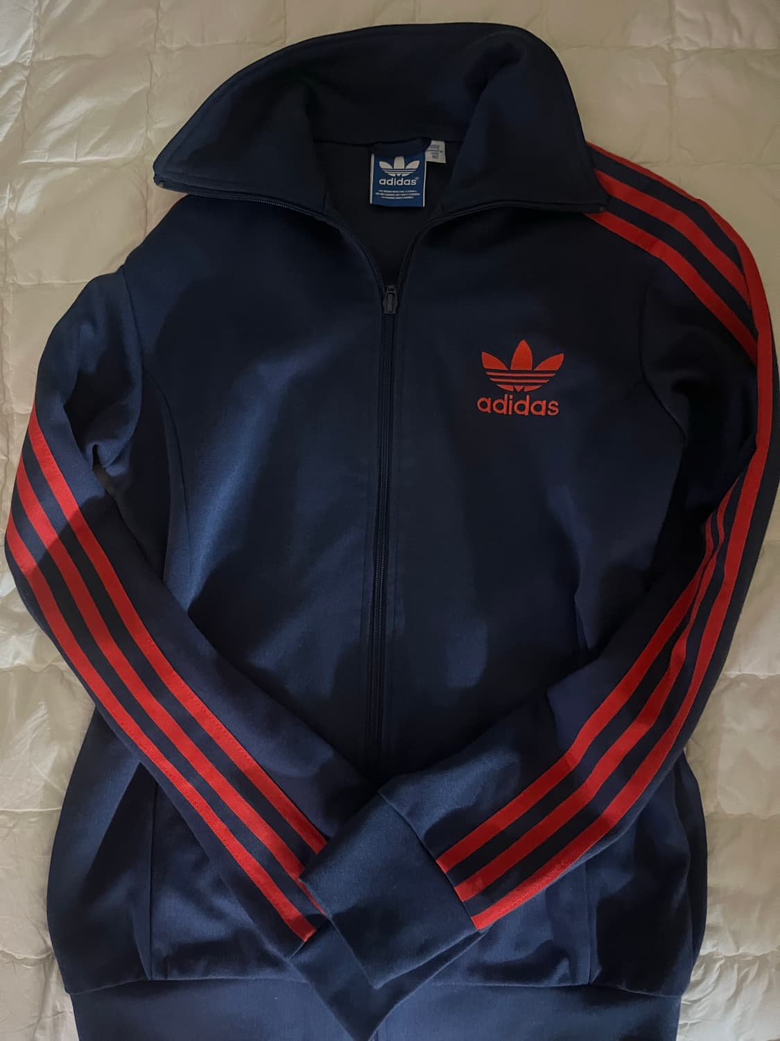 아디다스 유로파 남색 빨강 져지 90 네이비 레드 트랙탑 상품이미지1