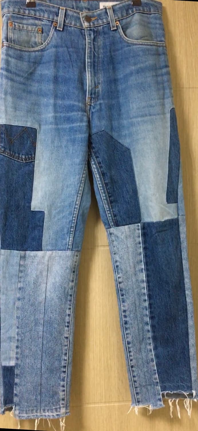 Vintage Levi’s patchwork jean 상품이미지3
