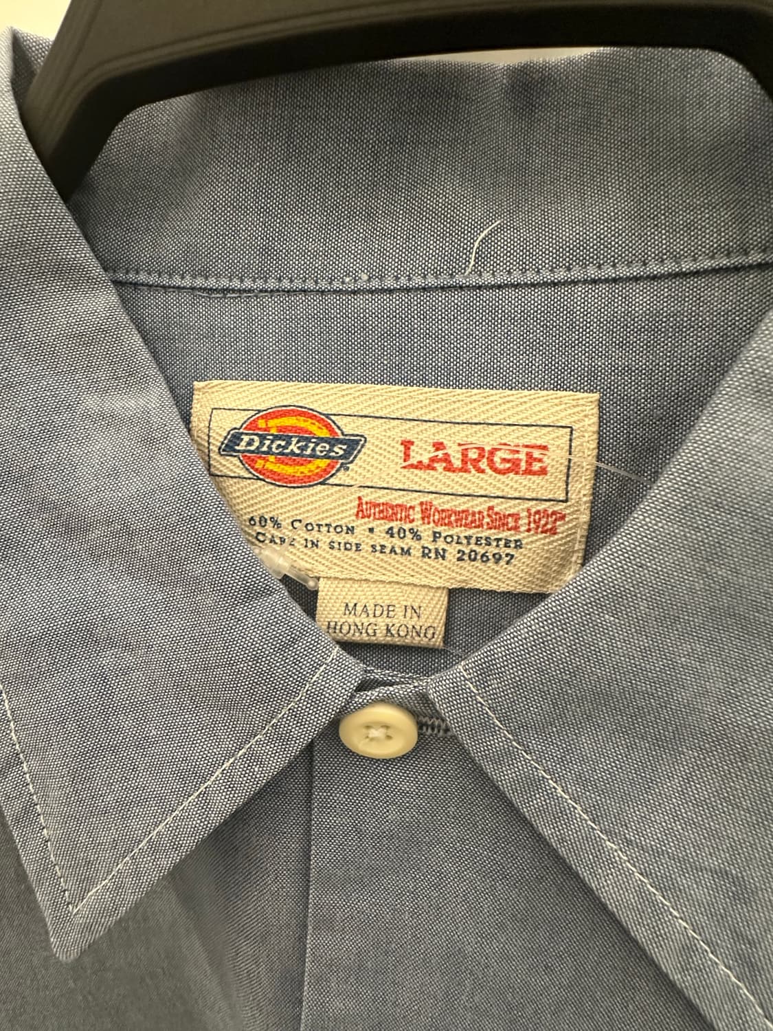 DICKIES 디키즈 블루반팔셔츠 상품이미지2