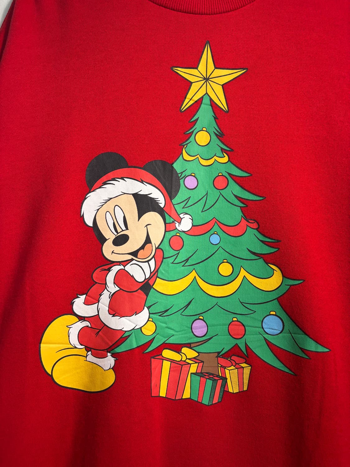 [L] U.S.A. 디즈니 미키마우스 크리스마스 맨투맨 스웻셔츠 L 상품이미지2