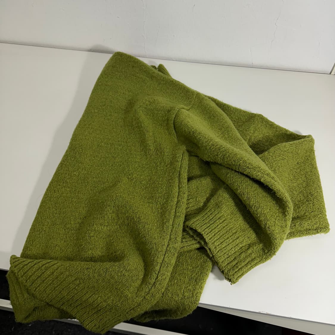 FREE 앳코너 녹차 크루넥 니트 상품이미지5