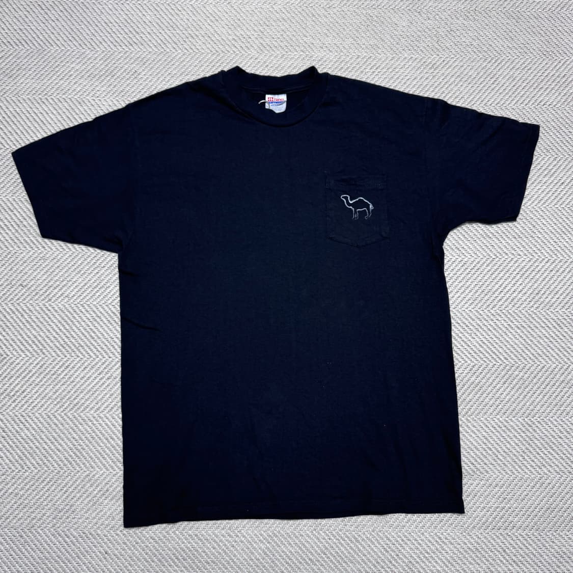 (XL) 9Os 빈티지 카멜 프로모 이클립스 포켓 티셔츠 상품이미지3